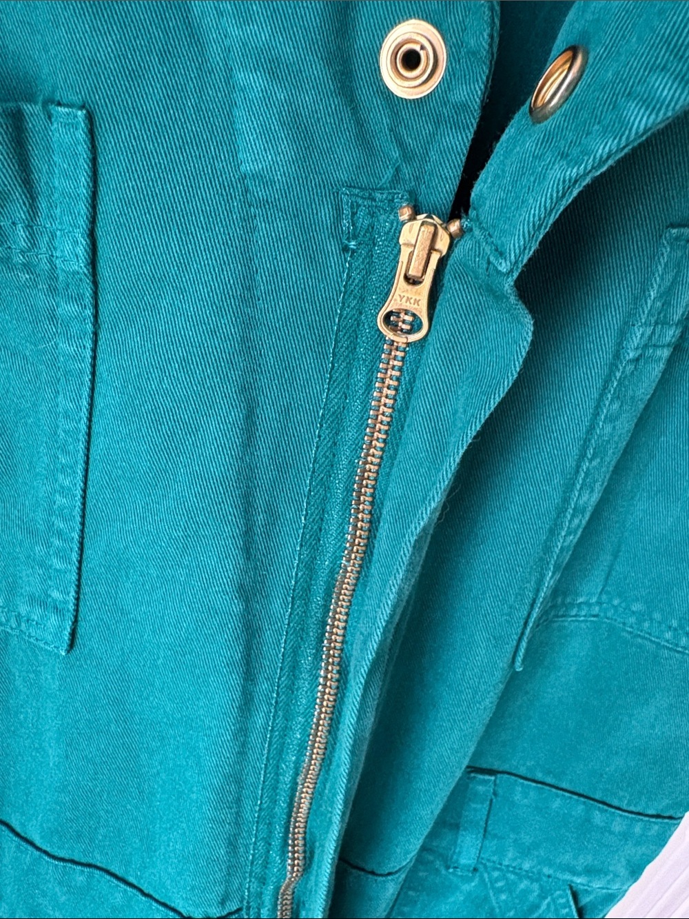 Big Bud Press Forest Green Short-Sleeve Utility Jumpsuit - Picture 4 of 5